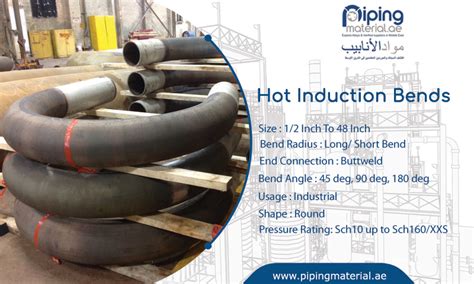Hot Induction Bends Hot Bend And Pipeline Bends Manufacturers Uae