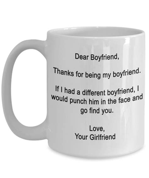 We did not find results for: Dear Boyfriend- Thanks for being my boyfriend - Funny ...