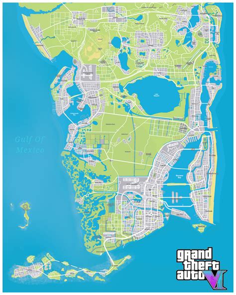 Florida Based Gta 6 Concept Map R Conceptualmaps