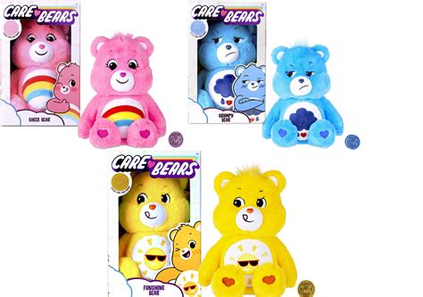 Care Bears Cubs Funshine Bear 8 Inch Tall Plush Toy Just Play Toys
