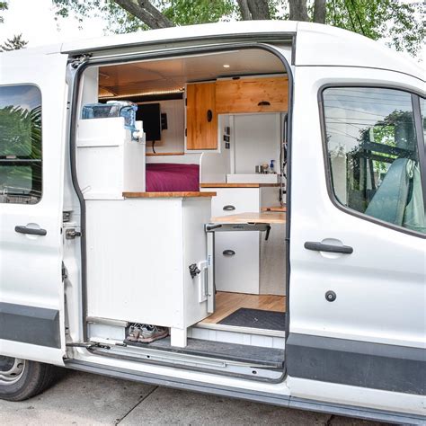Easy Ford Transit Campervan Conversion How To Build A Diy 46 Off