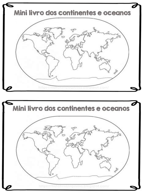 Continentes Continentes E Oceanos Atividades Com Mapas Geografia Images