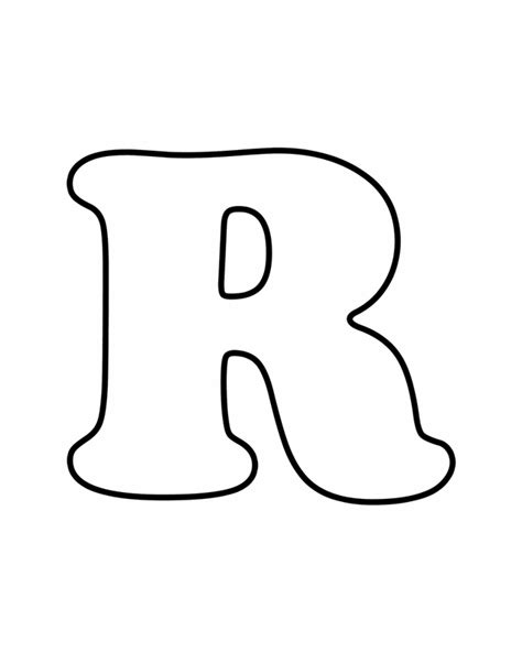 Letter R Free Printable Coloring Pages Alphabet Coloring Pages Free