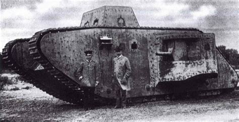 Wwi German Tanks And Armored Cars 1914 1918