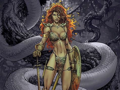 Red Sonja And Conan Cross Blades Once More In All New Comic Book Series