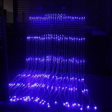 3x2m 3x3m 6x3m Waterproof Led Waterfall Icicle Curtain String Lights