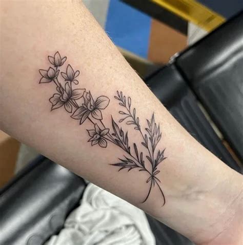 July And March Birth Flower Tattoo Best Flower Site