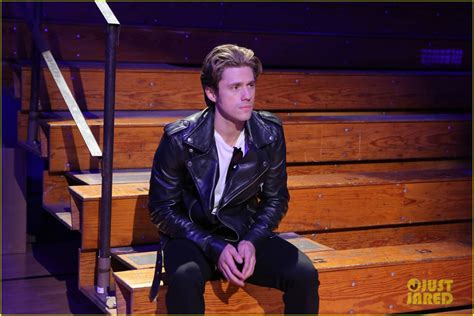 Aaron Tveit And Carlos Penavega Get Ready To Race In Grease