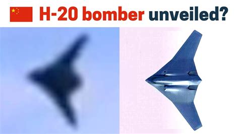 H 20 Bomber Unveiled The First Chinese Stealth Strategic Bomber