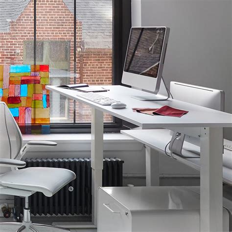 Maybe you would like to learn more about one of these? Height Adjustable Standing Desk | Float | Humanscale