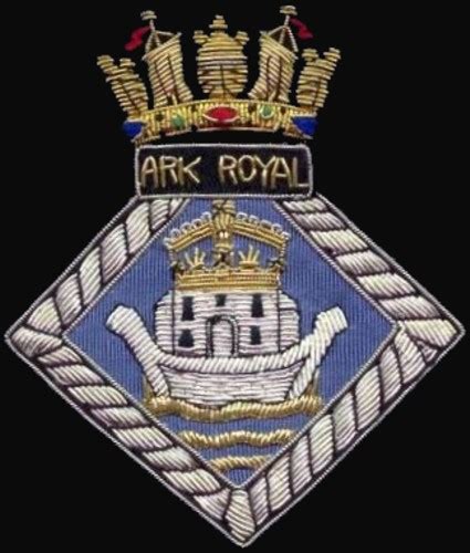 R07 Hms Ark Royal Invincible Class Aircraft Carrier Navy