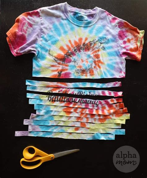 Upcycle Your Old T Shirt Into A Cute Potholder Alpha Mom Old T