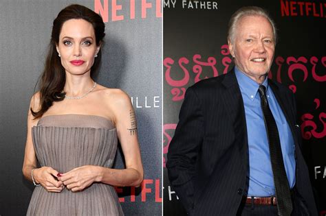 Angelina Jolie And Jon Voight Reunite At Nyc Movie Premiere