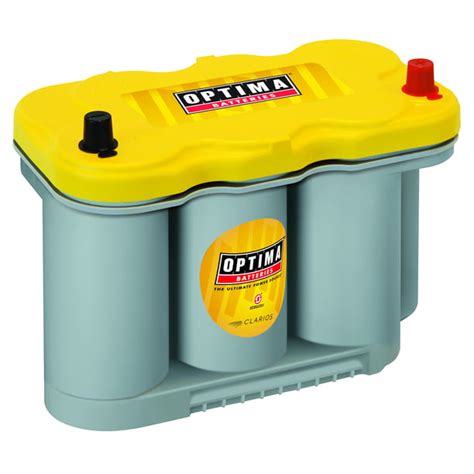 Optima Yellowtop Agm Spiralcell Dual Purpose Battery Group Size 27f