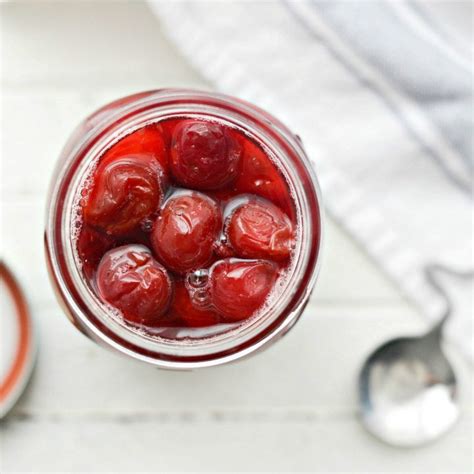 Homemade Maraschino Cherries Simply Scratch