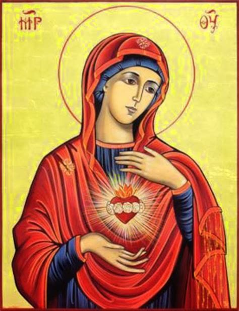 JEZUS En MARIA Groep ONBEVLEKT HART VAN MARIA Heilig Hart Jezus