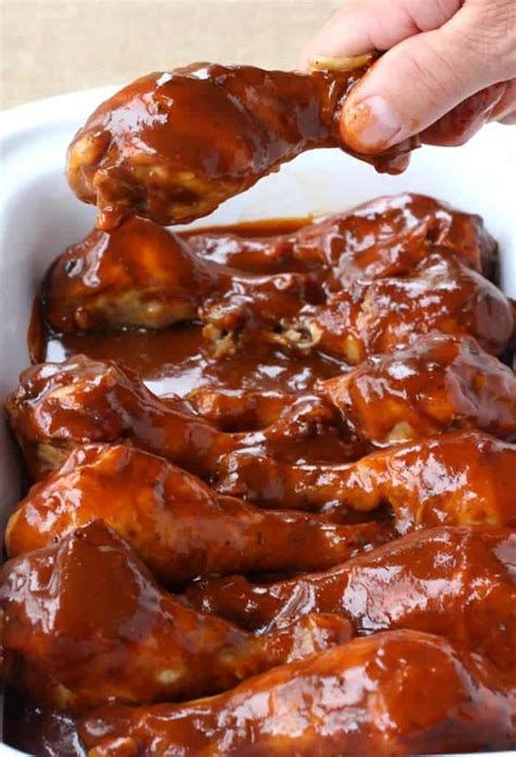 Cook half of chicken in reserved oil in skillet 3 to 4 minutes on each side or until deep golden brown. Slow Cooker Sticky Chicken Legs - Mantitlement