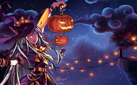 Halloween Anime Fondos De Pantalla Gratis Para Widescreen Escritorio