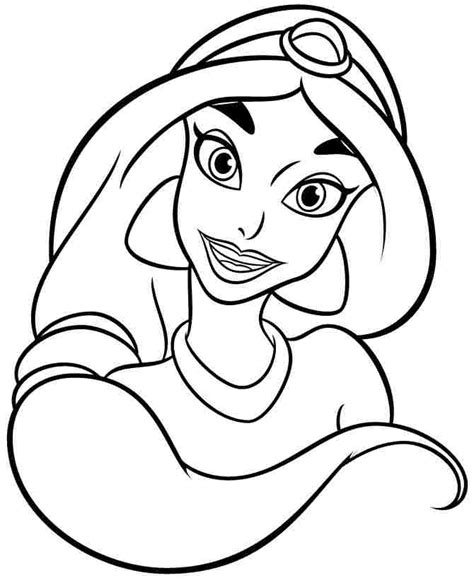 Easy princess jasmine coloring pages. Princess Coloring Pages - Best Coloring Pages For Kids