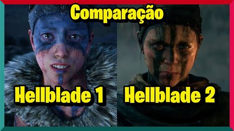 Hellblade 1 Vs Hellblade 2 ComparaÇÃo Youtube