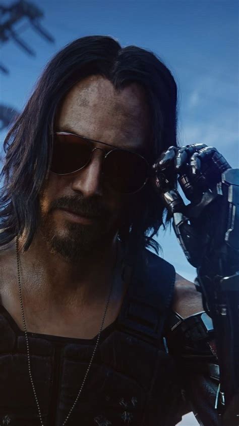 Keanu Reeves Cyberpunk 2077 Glasses Wallpaper Rican Киану ривз