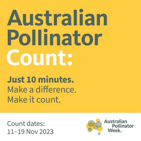 Australian Pollinator Count Australian Pollinator Week