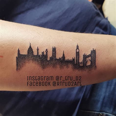 London Skyline Tattoo Wiki Tattoo
