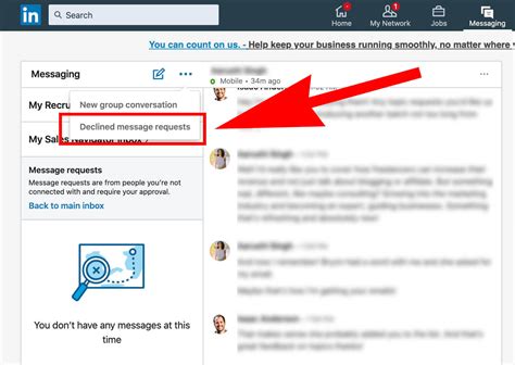 New Feature Linkedin Message Request Inbox Abound Social