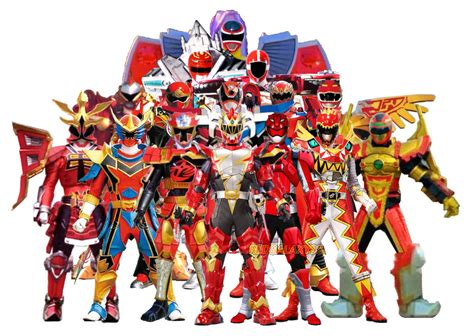 All Red Rangers Battlizers By Redgalaxy93 On Deviantart