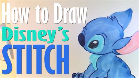 How To Draw Disney Characters Stitch Change Comin