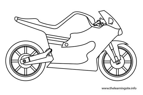 Motorbike Drawing Outline At Getdrawings Free Download