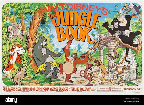 Jungle Book Movie Poster 1967