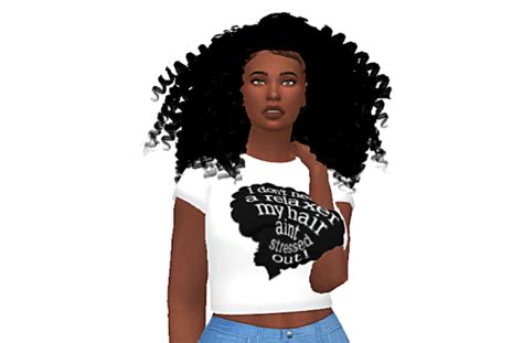 Sims 4 Black Hair Tumblr