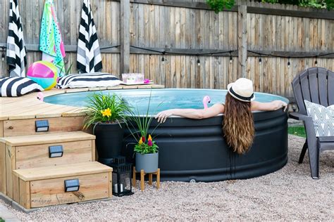 Diy Stock Tank Pool Garrison Street Design Studio