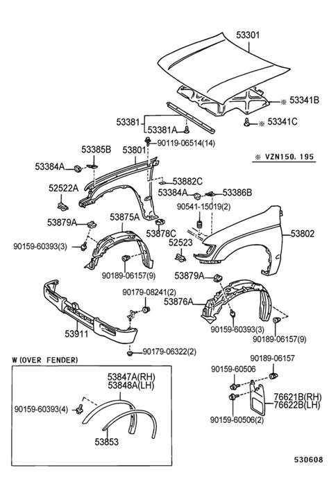 Toyota Tacoma Oem Parts Diagram