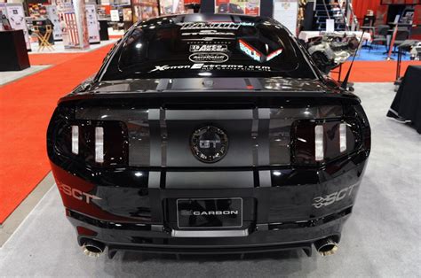 Mustang Carbon Fibered Black Mustang Mustang Gt Mustang Cars