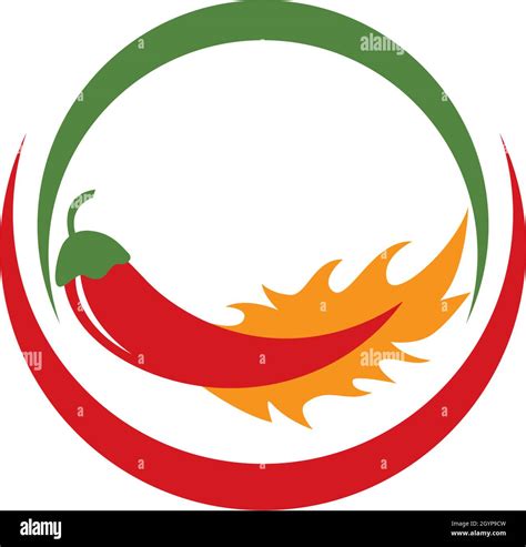 Chili Logo Vector Template Stock Vector Image And Art Alamy