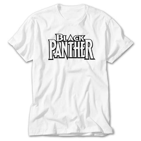 Black Panther T Shirt Black Panther Logo Tee Shirt T Shirt Kingship