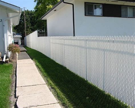 Photo Gallery Image Chain Link Fence Cover Fence Outdoor Living