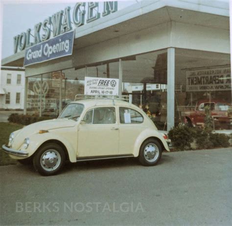 Volkswagen Dealership 1211 Lancaster Ave 1970 Berks Nostalgia