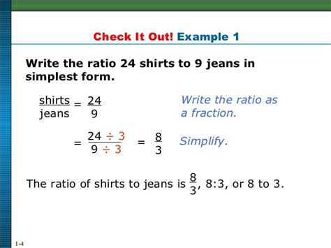 How Do You Write A Ratio As A Fraction