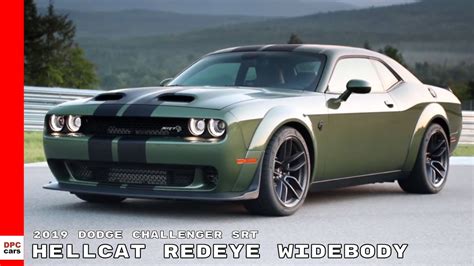 2019 Dodge Challenger Srt Hellcat Redeye Widebody Green Youtube