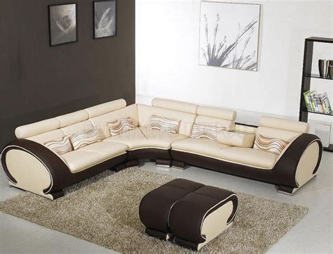 Scenic Modern Living Room Ideas With Brown Leather Sofa Contemporary