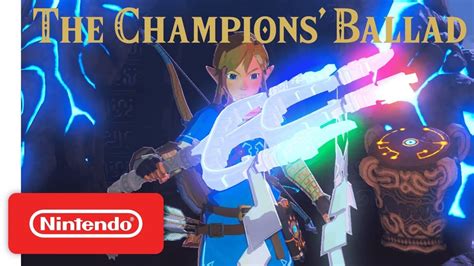 Zelda Breath Of The Wild The Champions Ballad Dlc Is Out Tonight