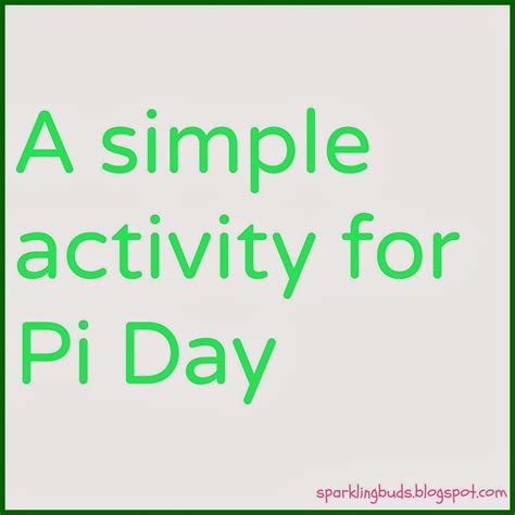 Just like pi, paper chains can be endless … in activity time, length play it in the background while your kids work on other projects, and they'll know it by heart in no time. Introduction to Pi - A simple activity for Pi Day ...