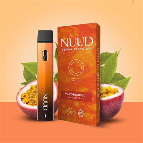 Nuud Sex Vape For Female Passion Fruit Box Of 6 Empire Smoke