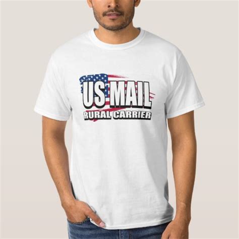 Us Mail Rural Carrier T Shirt Usps Postal Worker