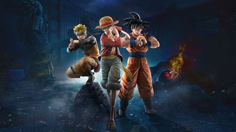 Jump Force Goku Naruto Luffy Ultra Hd Desktop Background Wallpaper Images