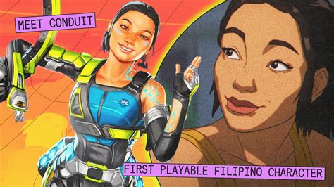 Meet Conduit Apex Legends First Playable Filipino Character