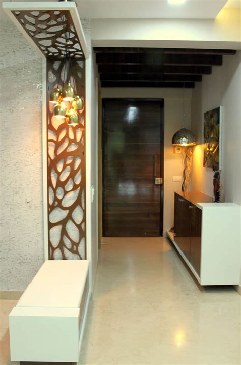 Indian Home Entrance Wall Design